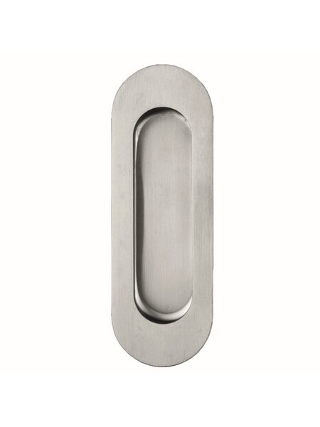 HDD Inkapschelp ovaal blind - RVS