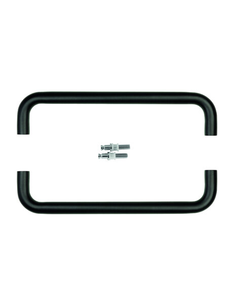 HDD Deurgreep U 20/300 -zwart - paar voor glas
