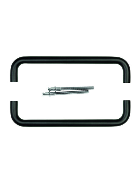 HDD Deurgreep U 20/300 -zwart - paar voor deurdikte >3 CM