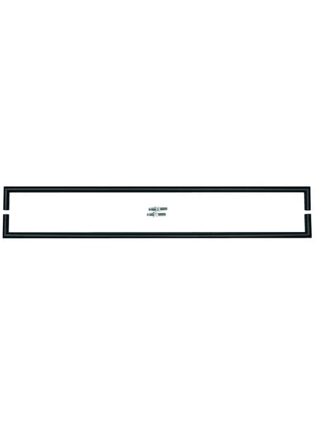 HDD Deurgreep URG 20/1000  -zwart - paar voor glas