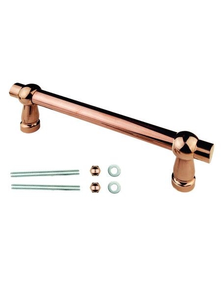 HDD Deurgrepen PETRA 200mm - Rosa- doorgaande bevestiging