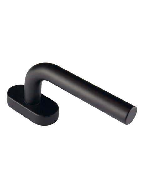 HDD Zwarte raamkruk L Shape 19mm
