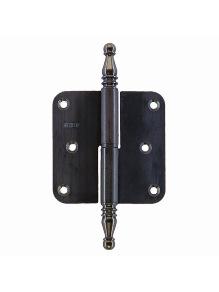 HDD Paumelle 80x80x2,5mm Vaas carbon look - HDD