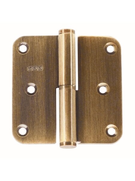 HDD Paumelle 80x80x2.5mm brons - HDD
