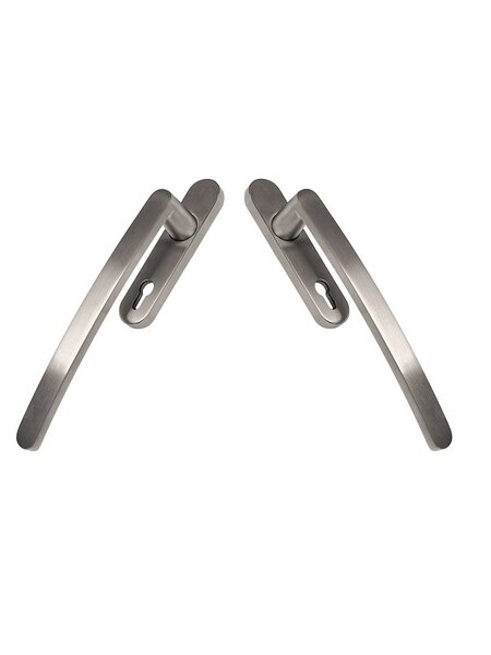 HDD Hef-/schuifdeurbeslag OVAAL C- SHAPE RVS look - paar PZ