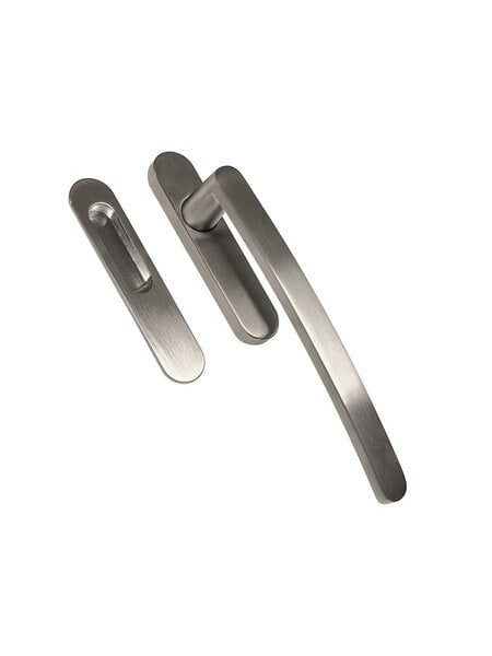 HDD Hef-/schuifdeurbeslag OVAAL C- SHAPE RVS look - met inkapschelp