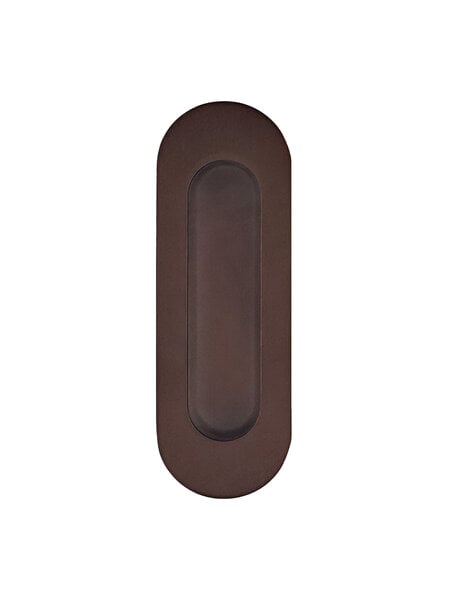 HDD Inkapschelp ovaal blind - Mat brons