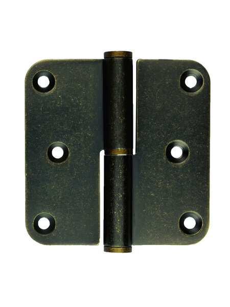 HDD Paumelle 80x80x2.5mm Old Brass - HDD