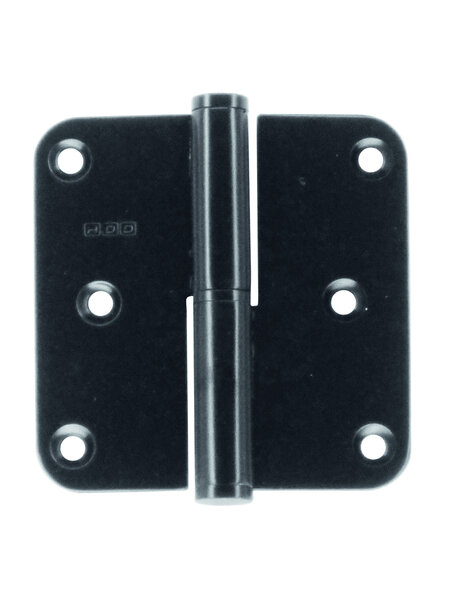 HDD Paumelle 76x76x2,5mm zwart - HDD