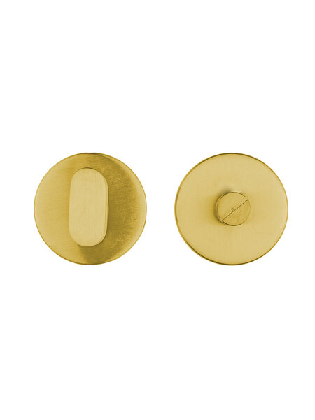 HDD WC garnituur rond Shape mat koper zonder indicator
