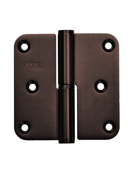 HDD Mat bronzen paumelle 76X76X2,5mm