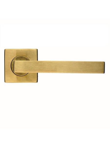 HDD Deurklinken Kubic Shape mat goud