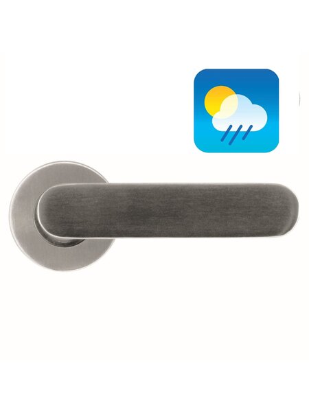 HDD Deurklinken "Space" RVS plus