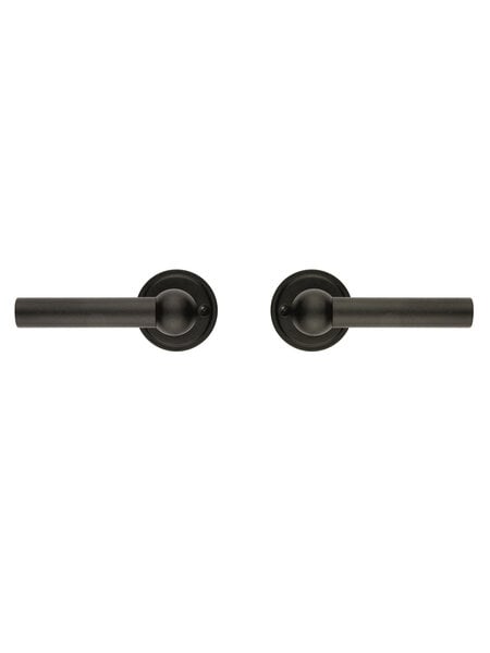 HDD Zwarte deurklinken PETANA L+L - Structuur UV