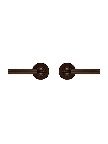 HDD Bronzen deurklinken RAILY - Rond L+L