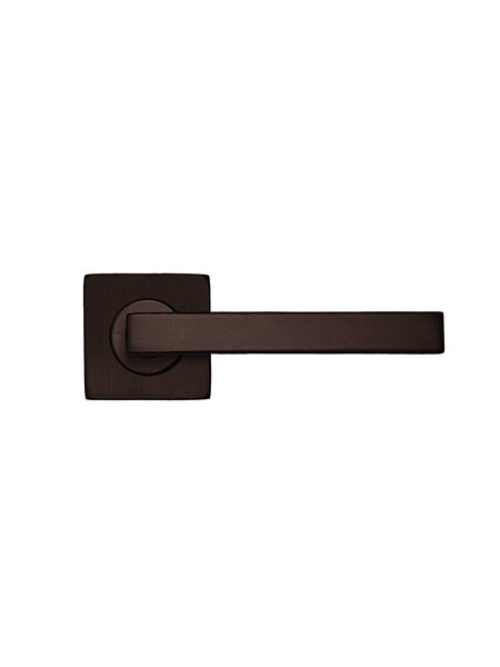 HDD Mat bronzen deurklinken KUBIC SHAPE 16mm