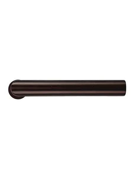 HDD Mat bronzen deurklinken I-Shape 19 mm - Minimalistisch rozet Ø 25mm