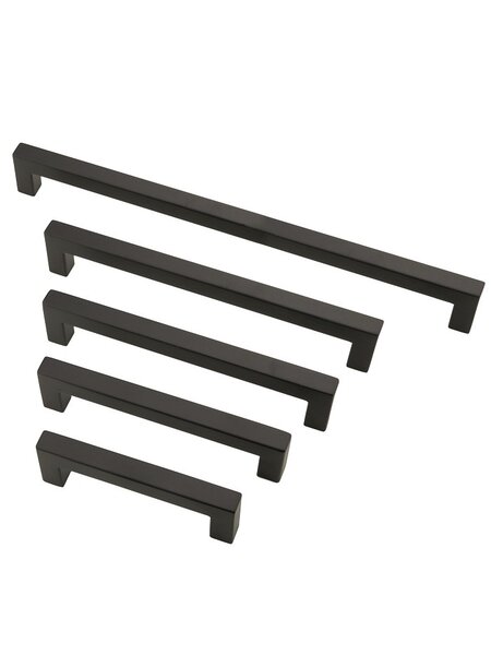 HDD Meubelgreep CUBICA 12mm - zwart