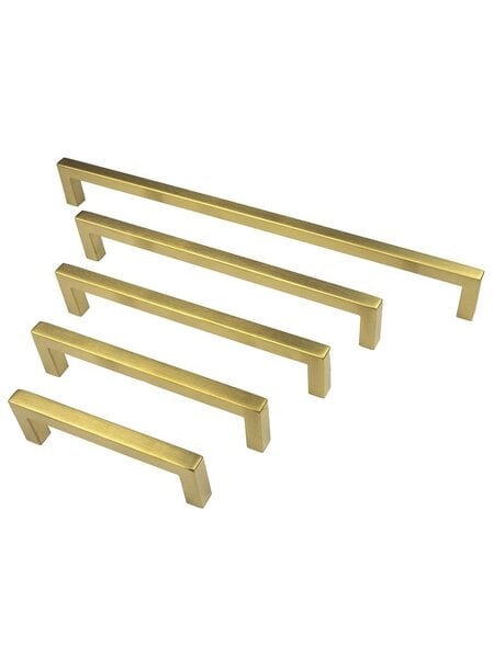 HDD Meubelgreep CUBICA 10mm - mat goud