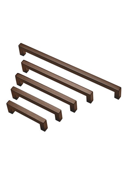 HDD Meubelgreep CUBICA 12mm - mat brons