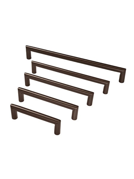 HDD Mat bronzen meubelgrepen "URG" Ø12 U-model