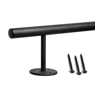 Balustrade-Geländer Stahl Rund Schraubmontage Balustrade-Geländer Stahl Rund Schraubmontage