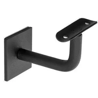 Handlaufhalter Schwarz Quadratisch te monteren op stokbout Hohlsattel