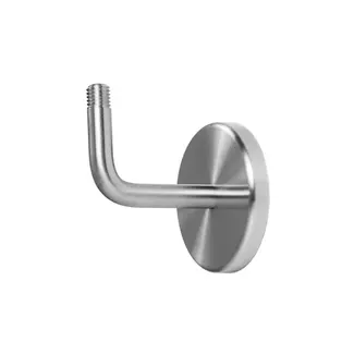 Handlaufhalter Schroef montage Rund Edelstahl mit Abdeckkappe Handlaufhalter Schroef montage Rund Edelstahl mit Abdeckkappe