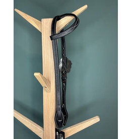 one ear hoofdstel black star concho