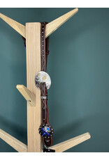 One ear hoofdstel royal Blauw chocolat