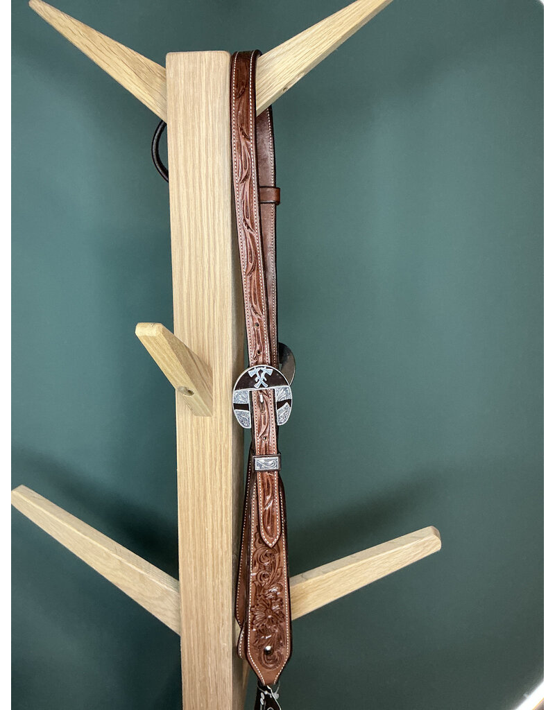 Bootshorse one ear hoofdstel tooled