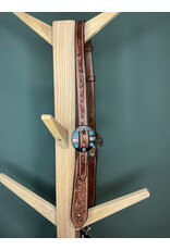 Bootshorse One ear hoofdstel tooled turqoise