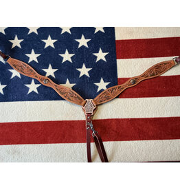 Twisted C Borstriem tooled concho