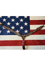 Twisted C Borstriem tooled concho