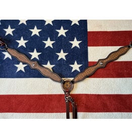 Twisted C Borstriem tooled concho