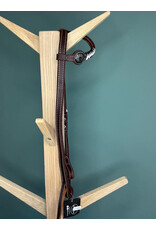 one ear training headstall chocolate brown