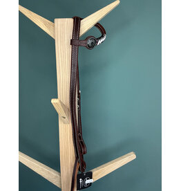 one ear training headstall chocolate brown