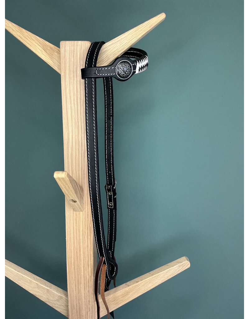 Bootshorse one ear training headstall black