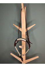 Bootshorse Tie Down leder chocolate colour