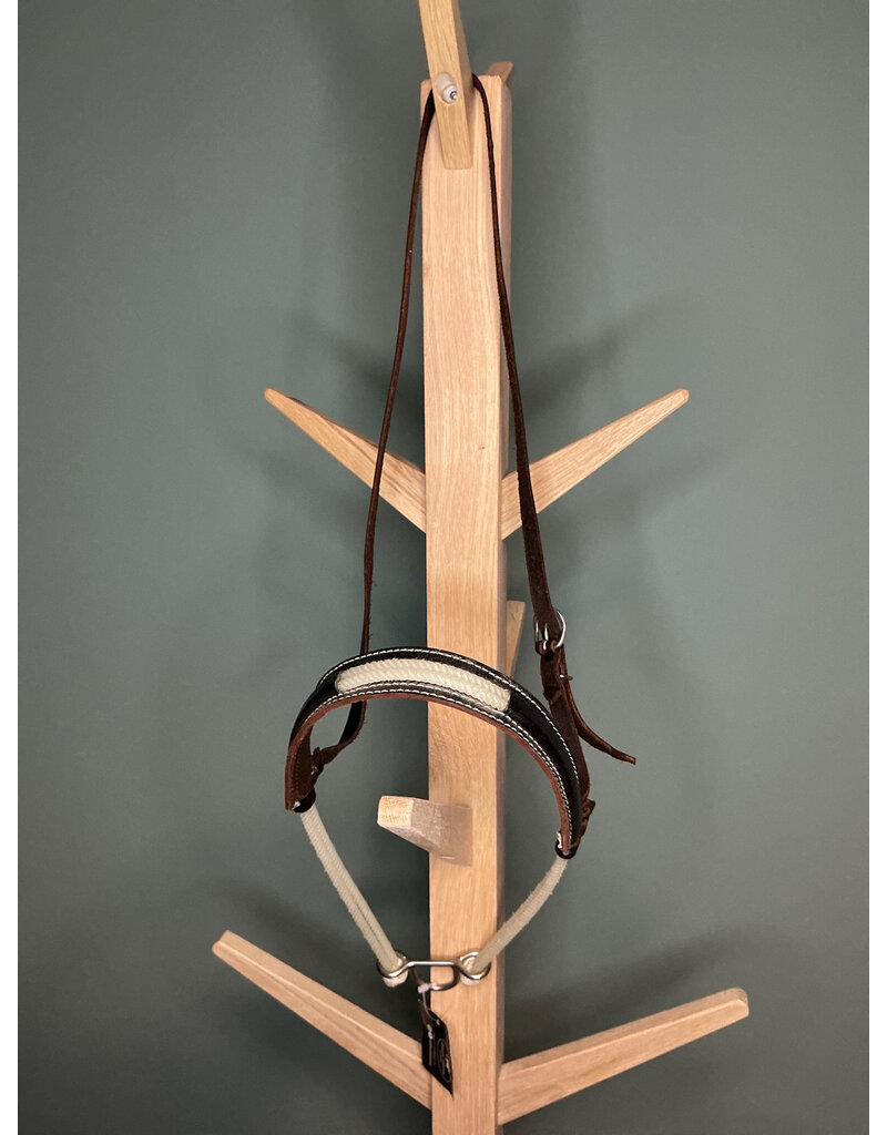 Bootshorse Tie Down leder chocolate colour