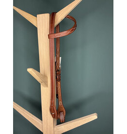 Bootshorse TRaining headstall one ear medium brown tomahawk