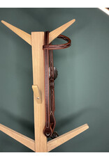 Bootshorse one ear headstall daek brown cross concho