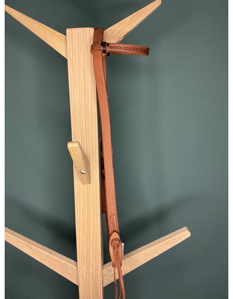 Bootshorse One ear headstall  basic medium brown