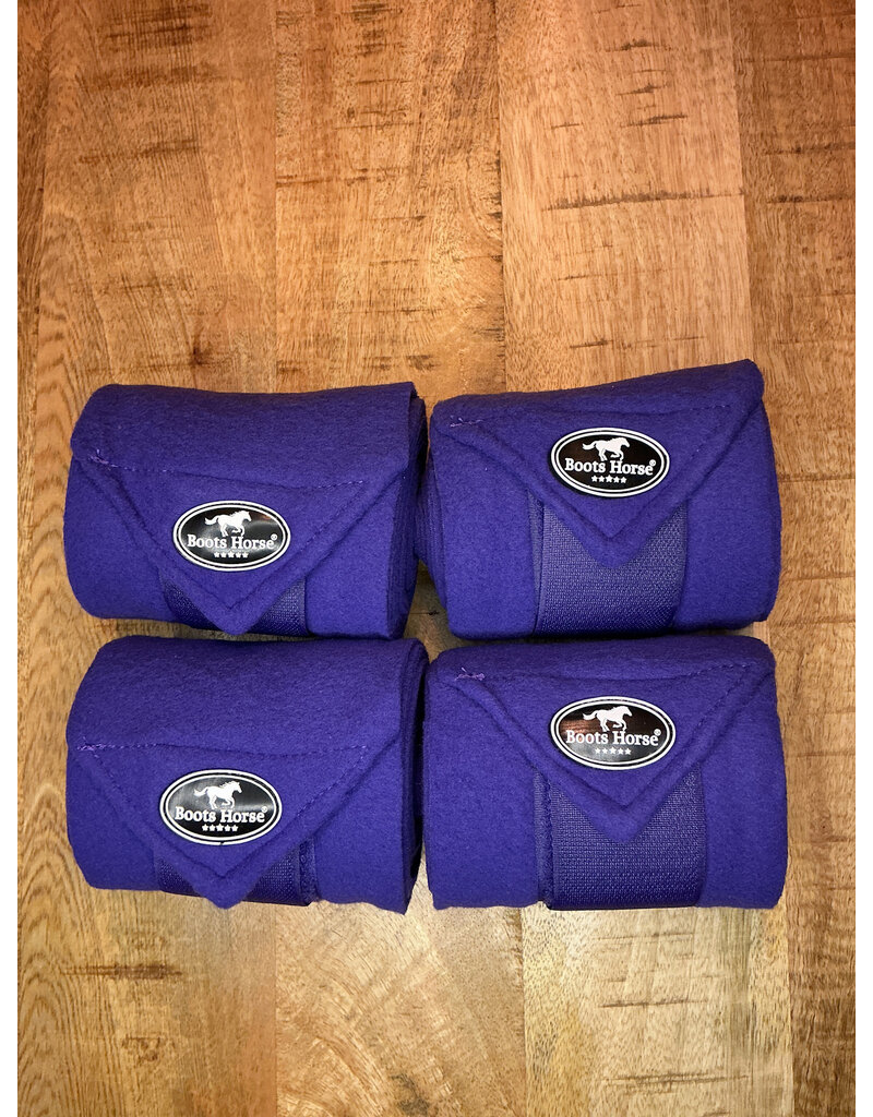 Bootshorse Bandages Dark Purple