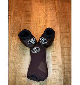 Bootshorse Beenbeschermers Front+Belboots Brown Size M