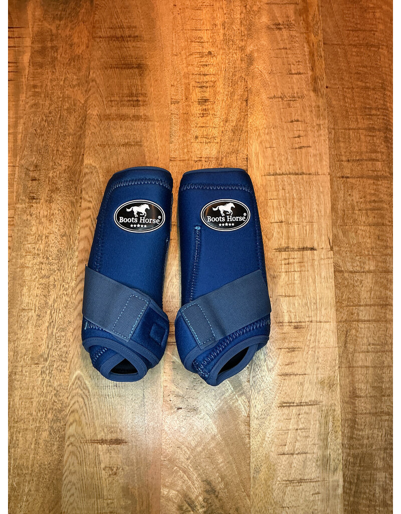 Bootshorse Beenbeschermers Front Petrol, Size M