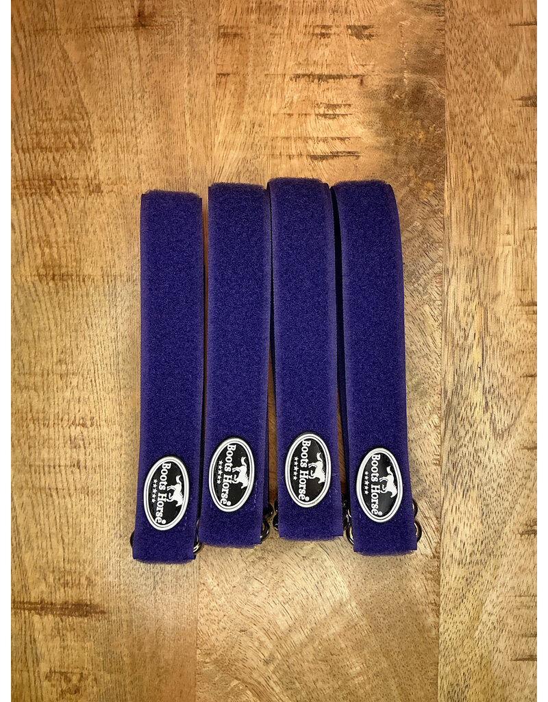 Bootshorse Bandage Straps Dark Purple