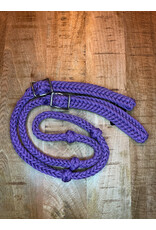 Bootshorse Barrel Reins Nylon Purple