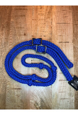 Bootshorse Barrel Reins Nylon Royal Blue