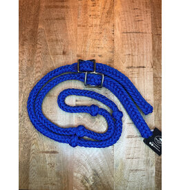 Bootshorse Barrel Reins Nylon Royal Blue